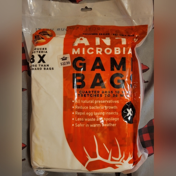 Antibacterial game bags - Picture 1 of 2